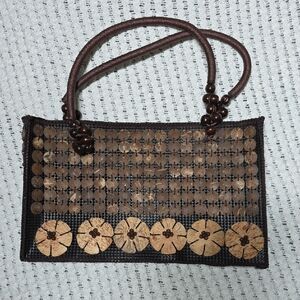 Handmade Coconut Shell Womens HandBag